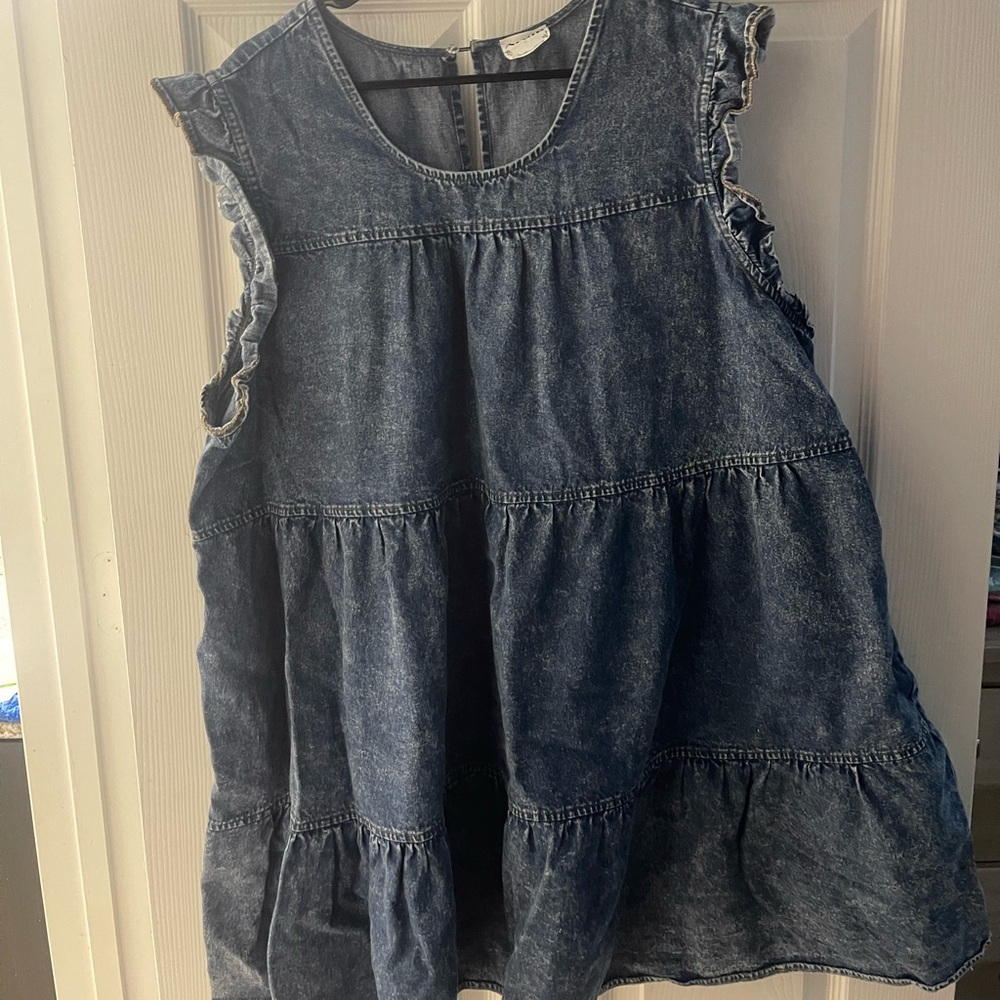 Arula Baby Doll Jean Dress